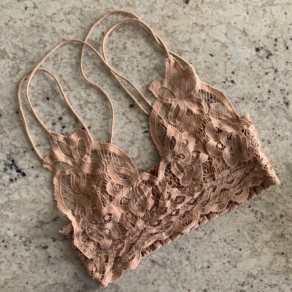 NWOT Free People Adella Bralette
